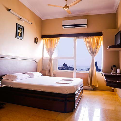 best hotels in kanyakumari with sea view